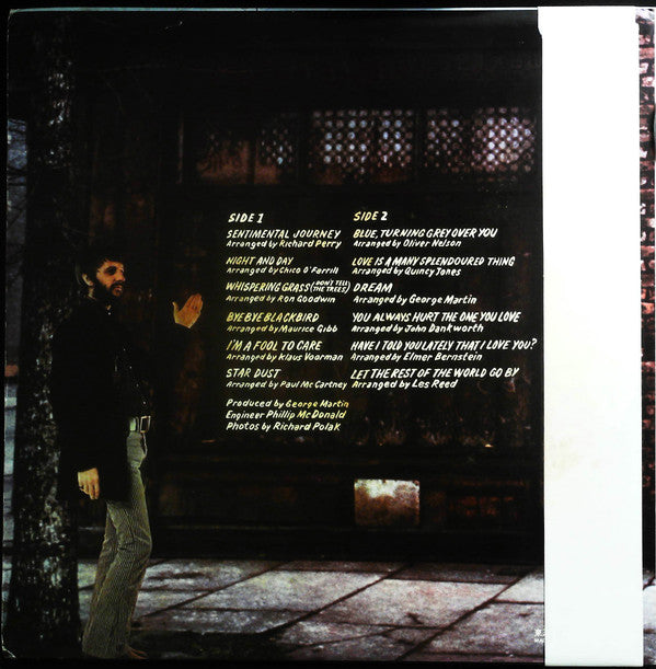 Ringo Starr - Sentimental Journey (Vinyl, LP, Album) Very Good Plus (VG+) / Very Good (VG)