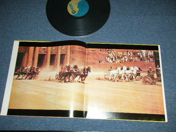 Miklós Rózsa - Ben-Hur Deluxe (Vinyl, LP, Album, Reissue, Stereo) Very Good Plus (VG+) / Very Good (VG)