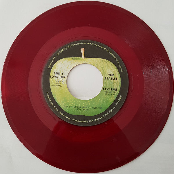 The Beatles - And I Love Her / If I Fell (Vinyl, 7", 45 RPM, Reissue) Very Good Plus (VG+) / Very Good (VG)