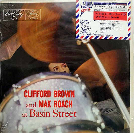 Clifford Brown And Max Roach - At Basin Street (Vinyl, LP, Album, Mono) Good Plus (G+) / Very Good Plus (VG+)