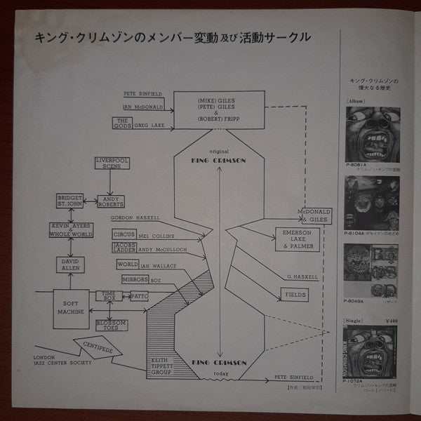 King Crimson - Islands (Vinyl, LP, Album, Reissue) Very Good Plus (VG+) / Very Good Plus (VG+)