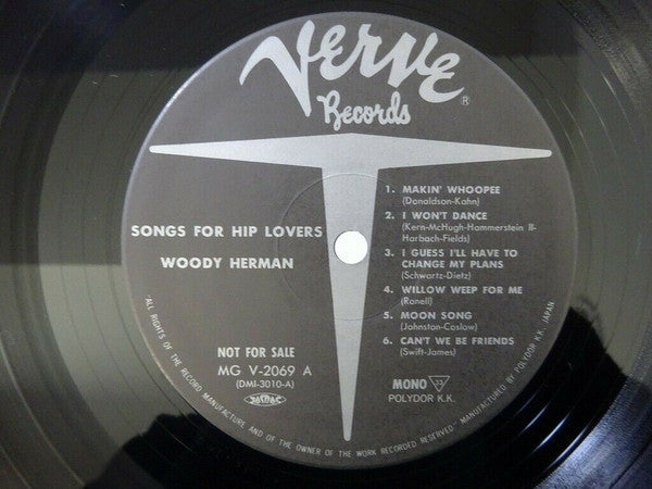 Woody Herman - Songs For Hip Lovers (Vinyl, LP, Album, Reissue, Mono) Very Good Plus (VG+) / Very Good Plus (VG+)