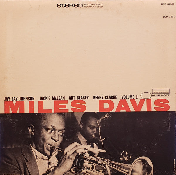 Miles Davis - Volume 1 (Vinyl, LP, Compilation, Remastered, Stereo)