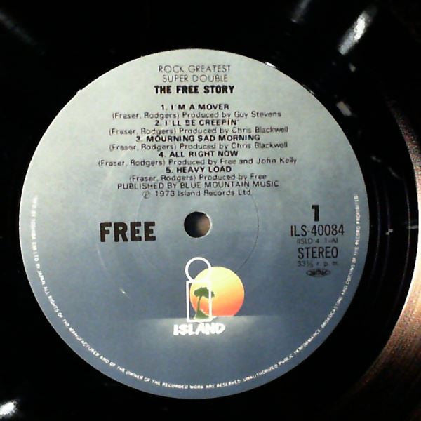 Free - The Free Story (Vinyl, LP, Compilation, Reissue)