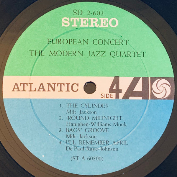 The Modern Jazz Quartet - European Concert (2xVinyl, LP, Album, Stereo) Very Good Plus (VG+) / Very Good Plus (VG+)