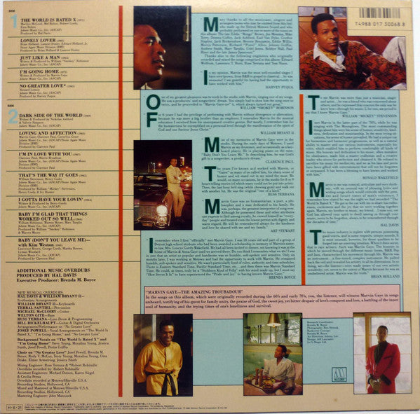 Marvin Gaye - Motown Remembers Marvin Gaye (Vinyl, LP, Album) Very Good Plus (VG+) / Very Good Plus (VG+)
