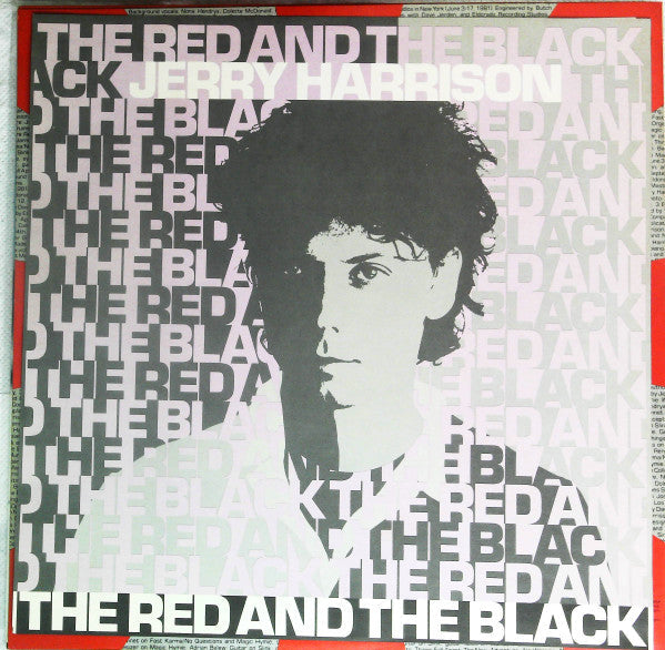 Jerry Harrison - The Red And The Black (Vinyl, LP, Album, Promo) Very Good Plus (VG+) / Very Good (VG)