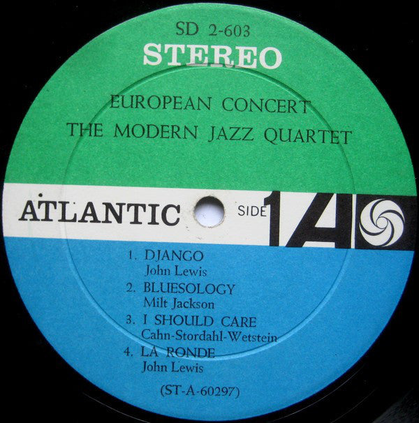 The Modern Jazz Quartet - European Concert (2xVinyl, LP, Album, Stereo) Very Good Plus (VG+) / Very Good Plus (VG+)
