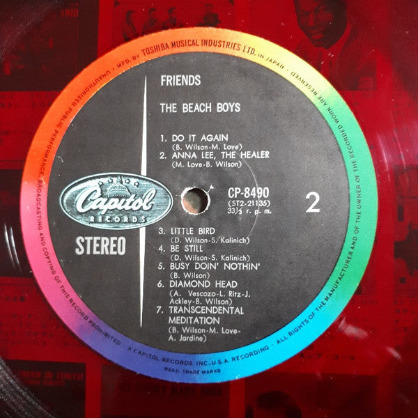 The Beach Boys - Friends (Vinyl, LP, Album, Stereo) Good Plus (G+) / Very Good (VG)