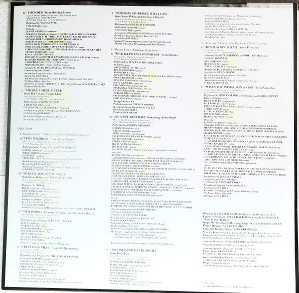 Various - Stay Awake (Various Interpretations Of Music From Vintage Disney Films) (Vinyl, LP, Album) Very Good Plus (VG+) / Very Good Plus (VG+)