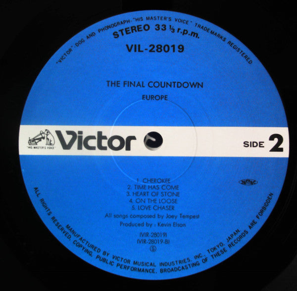 Europe (2) - The Final Countdown (Vinyl, LP, Album)