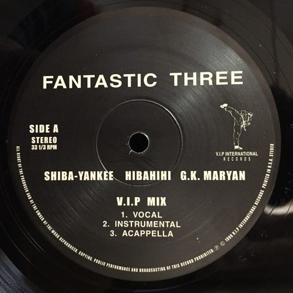 Shiba-Yankee - Fantastic Three (Vinyl, 12", 33 ⅓ RPM) Very Good Plus (VG+) / Very Good Plus (VG+)