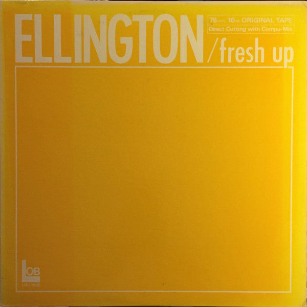 The Duke Ellington Orchestra - Ellington Fresh Up (Vinyl, LP, Album) Good Plus (G+) / Very Good Plus (VG+)