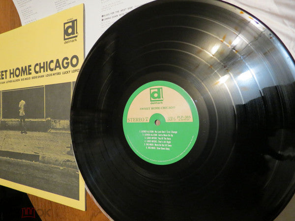 Various - Sweet Home Chicago: The Blues Of Magic Sam, Luther Allison, Big Mojo, Eddie Shaw, Louis Myers, Lefty Lopez (Vinyl, LP, Album, Reissue) Very Good Plus (VG+) / Very Good Plus (VG+)