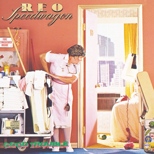 REO Speedwagon - Good Trouble (Vinyl, LP, Album, Stereo) Very Good (VG) / Very Good Plus (VG+)