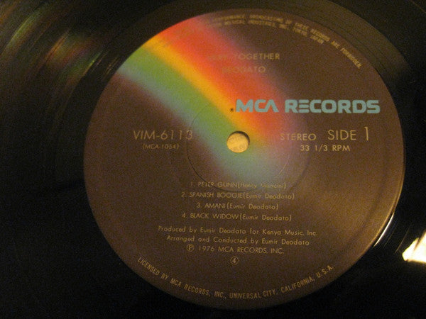 Eumir Deodato - Very Together (Vinyl, LP, Album)