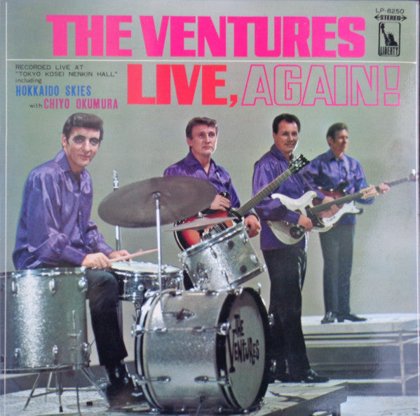 The Ventures - Live Again! (Vinyl, LP, Album, Stereo) Very Good (VG) / Very Good (VG)