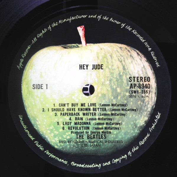 The Beatles - Hey Jude (Vinyl, LP, Compilation)