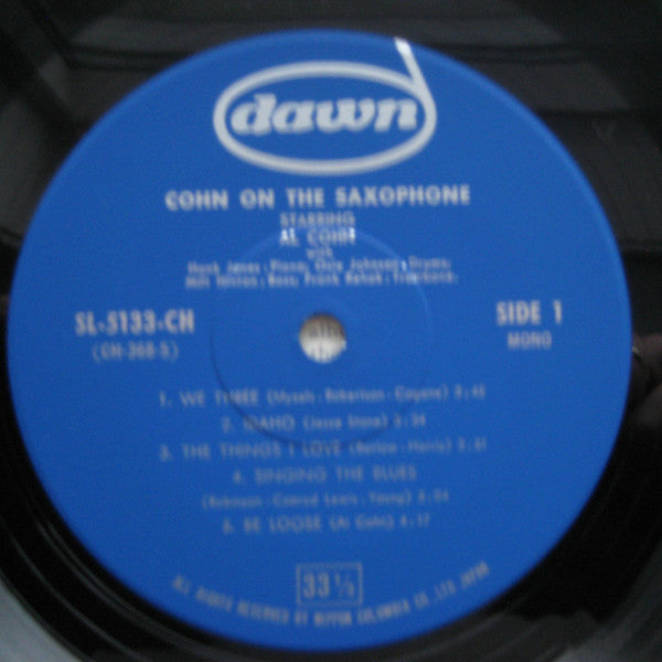 Al Cohn Quintet - Cohn On The Saxophone (Vinyl, LP, Album, Mono, Re...