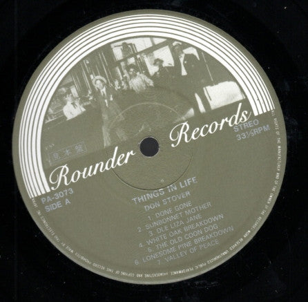 Don Stover - Things In Life (Vinyl, LP, Album, Promo, Reissue) Very Good Plus (VG+) / Very Good Plus (VG+)