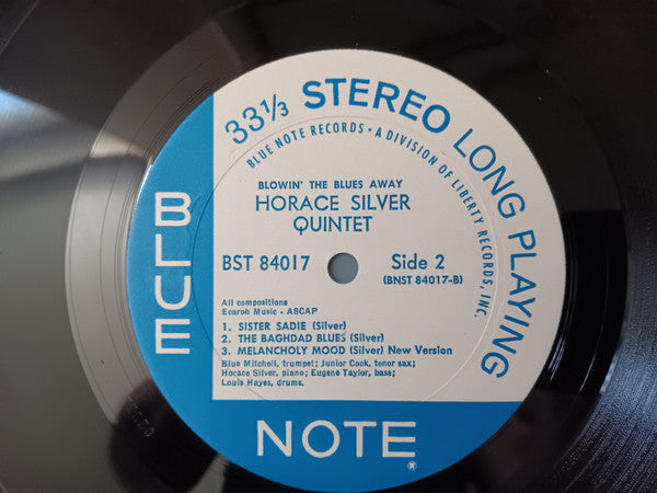 The Horace Silver Quintet - Blowin' The Blues Away (Vinyl, LP, Reis...