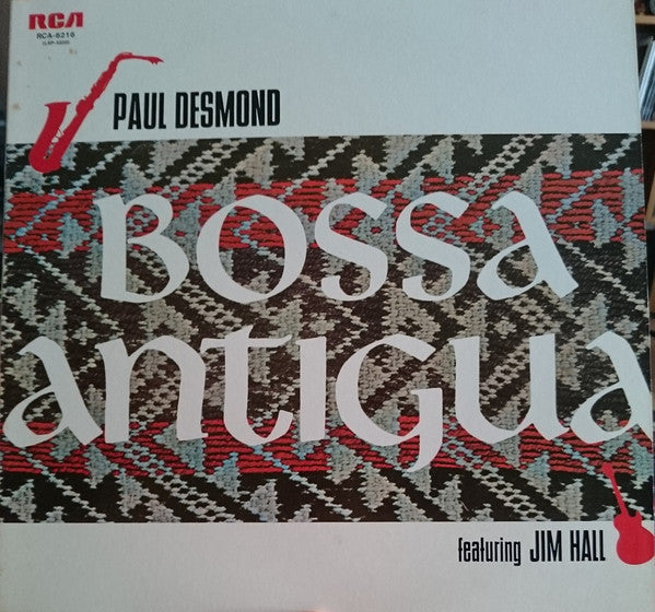 Paul Desmond - Bossa Antigua (Vinyl, LP, Album, Reissue, Stereo) Good Plus (G+) / Fair (F)