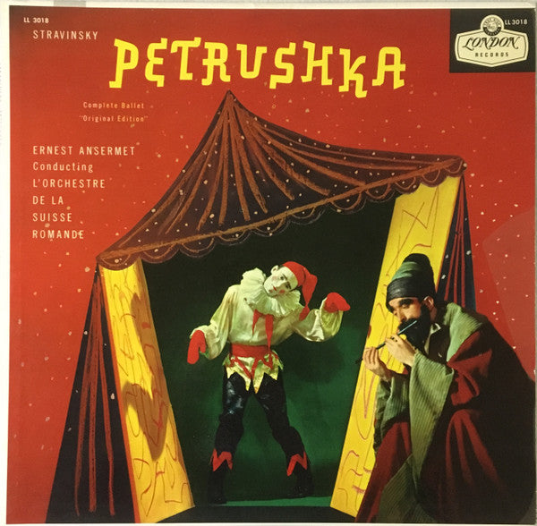 Igor Stravinsky - Petrushka (Complete Ballet "Original Edition") (Vinyl, LP, Mono) Very Good (VG) / Very Good Plus (VG+)