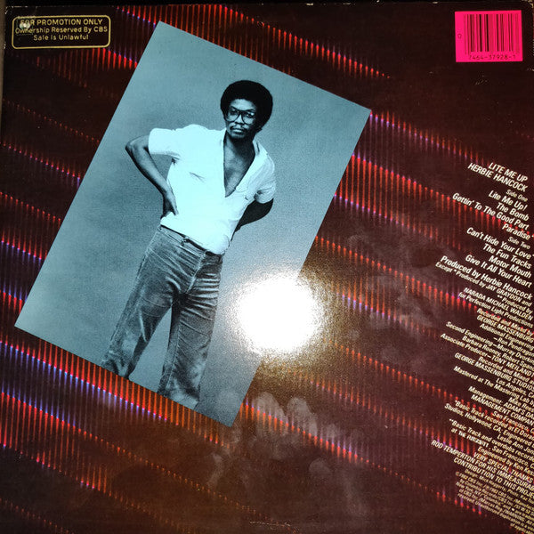 Herbie Hancock - Lite Me Up (Vinyl, LP, Stereo)