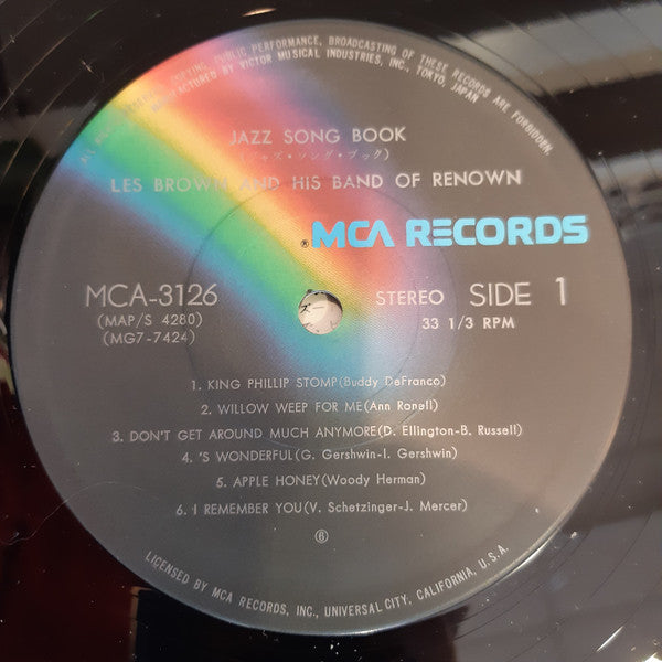 Les Brown And His Band Of Renown - Jazz Song Book (Vinyl, LP, Album, Stereo) Near Mint (NM or M-) / Very Good Plus (VG+)