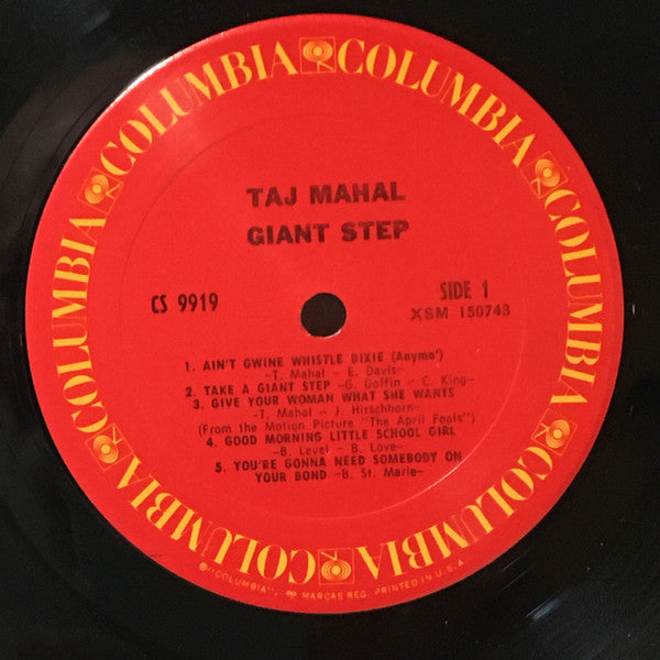 Taj Mahal - Giant Step / De Ole Folks At Home (2xVinyl, LP, Album, Reissue) Very Good (VG) / Very Good (VG)