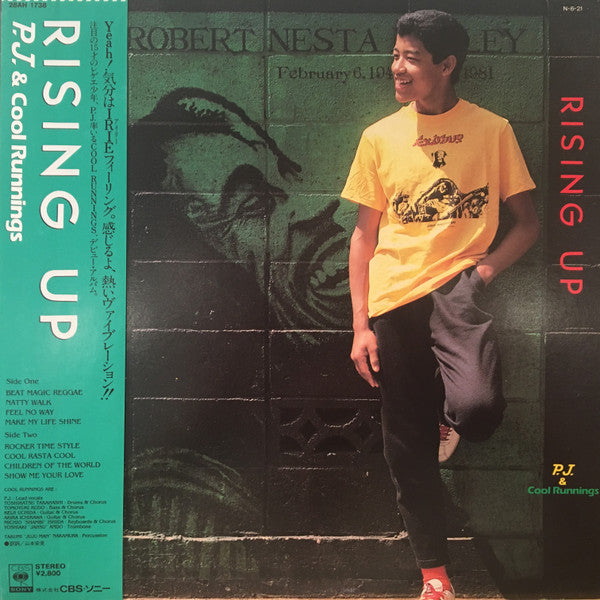 PJ & Cool Runnings - Rising Up (Vinyl, LP, Album, Promo) Very Good (VG) / Good Plus (G+)