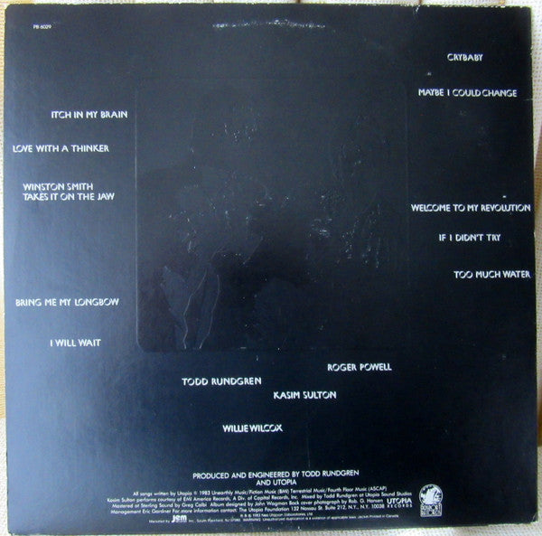 Utopia (5) - Oblivion (Vinyl, LP, Album) Very Good Plus (VG+) / Very Good Plus (VG+)