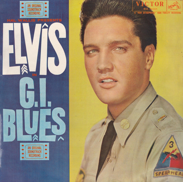 Elvis Presley - G. I. Blues (Vinyl, LP, Album, Mono) Very Good (VG) / Very Good (VG)