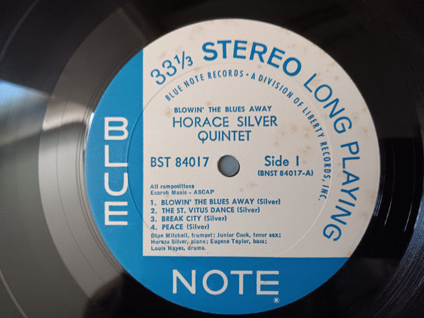 The Horace Silver Quintet - Blowin' The Blues Away (Vinyl, LP, Reis...