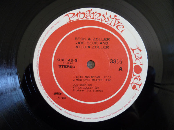 Joe Beck - Beck & Zoller (Vinyl, LP, Album, Stereo) Near Mint (NM or M-) / Very Good (VG)
