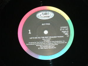 Sly Fox - Let's Go All The Way (Vinyl, 12", 45 RPM, Single) Very Good Plus (VG+) / Very Good (VG)