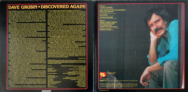 Dave Grusin - Discovered Again! (Vinyl, LP, Album, Limited Edition, Stereo) Very Good Plus (VG+) / Very Good (VG)