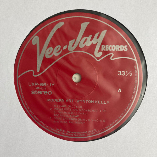 Wynton Kelly - Modern Art (Vinyl, LP, Album, Reissue, Stereo)