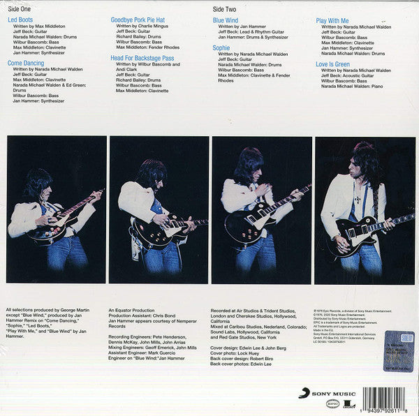 Jeff Beck - Wired (Vinyl, LP, Album, Reissue) Very Good (VG) / Very Good Plus (VG+)