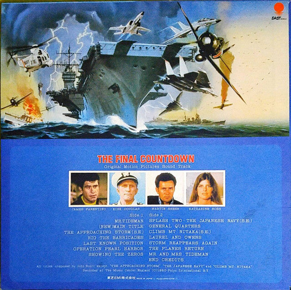 John Scott - The Final Countdown (Vinyl, LP, Album) Very Good Plus (VG+) / Good Plus (G+)
