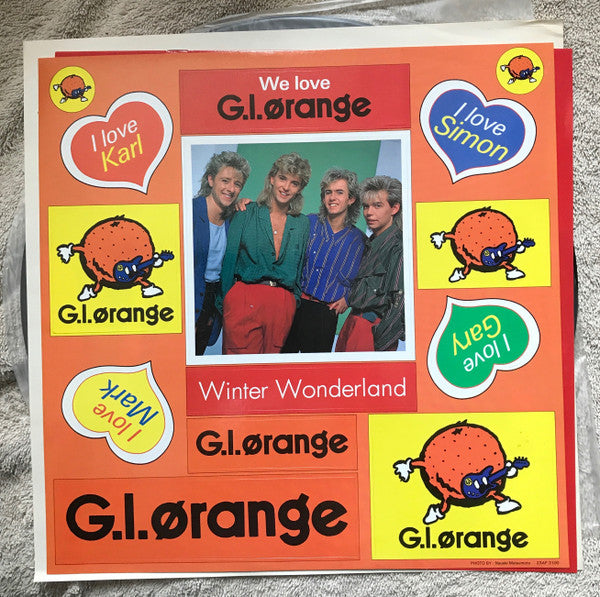 G.I. Orange - Winter Wonderland (Vinyl, LP, Mini-Album, Promo) Very Good Plus (VG+) / Very Good (VG)