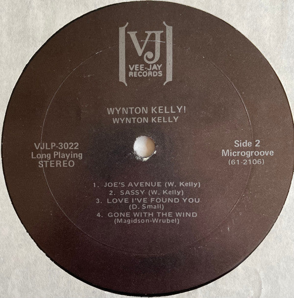 Wynton Kelly - Wynton Kelly! (Vinyl, LP, Album, Misprint, Stereo) Good Plus (G+) / Good Plus (G+)