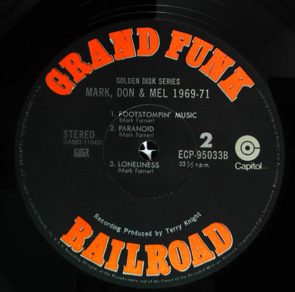 Grand Funk Railroad - Mark, Don & Mel 1969-71 (Vinyl, LP, Compilation)