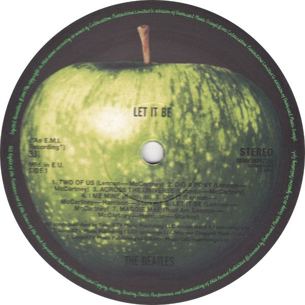 The Beatles - Let It Be (Vinyl, LP, Album, Reissue, Stereo) Mint (M) / Mint (M)