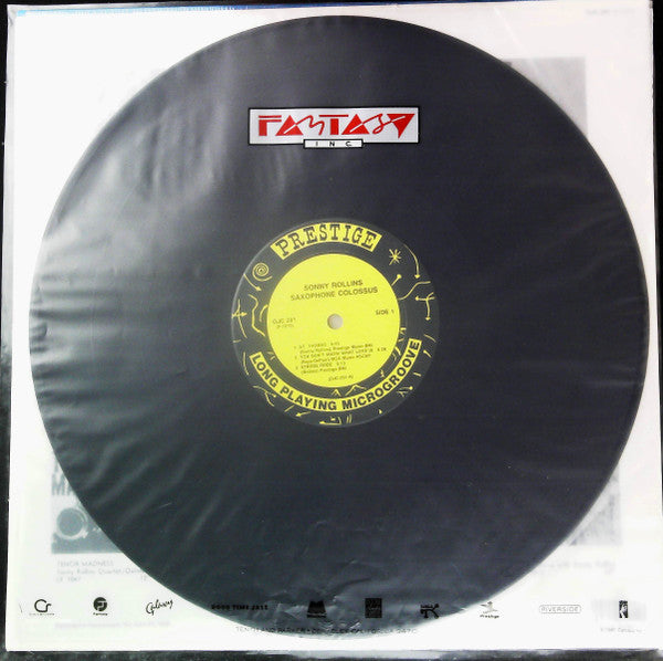 Sonny Rollins - Saxophone Colossus (Vinyl, LP, Album, Reissue, Remastered, Mono) Near Mint (NM or M-) / Very Good Plus (VG+)