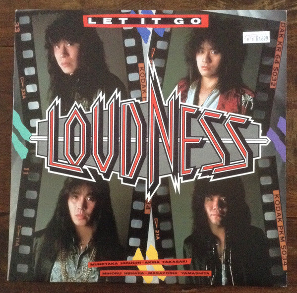 Loudness (5) - Let It Go = レット・イット・ゴー (Vinyl, 12", 45 RPM, Maxi-Single, Promo, Stereo) Very Good Plus (VG+) / Very Good (VG)