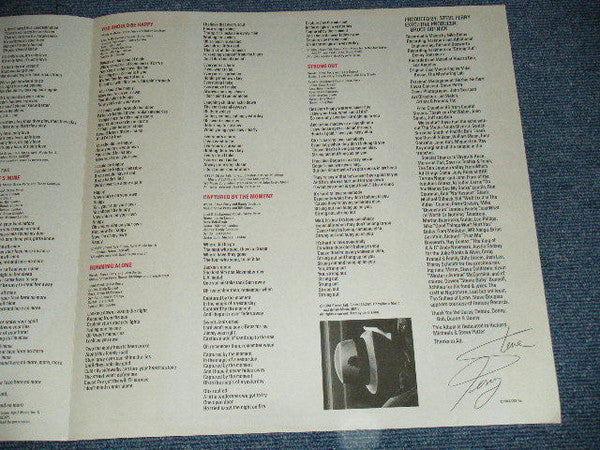 Steve Perry - Street Talk (Vinyl, LP, Album, Promo) Very Good Plus (VG+) / Very Good (VG)