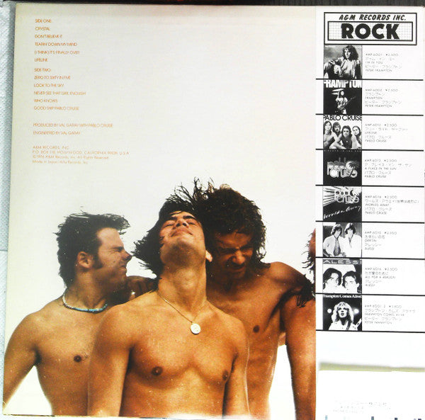 Pablo Cruise - Lifeline (Vinyl, LP, Album, Promo, Reissue) Very Good (VG) / Good Plus (G+)