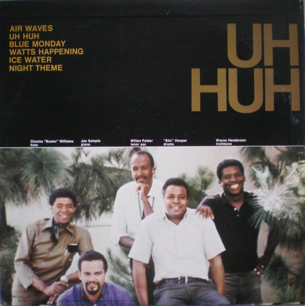 The Crusaders - Uh Huh (Vinyl, LP, Album, Promo, Reissue, Stereo) Very Good (VG) / Very Good (VG)