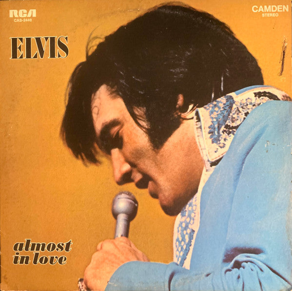 Elvis Presley - Almost In Love (Vinyl, LP, Compilation, Reissue) Very Good (VG) / Good Plus (G+)